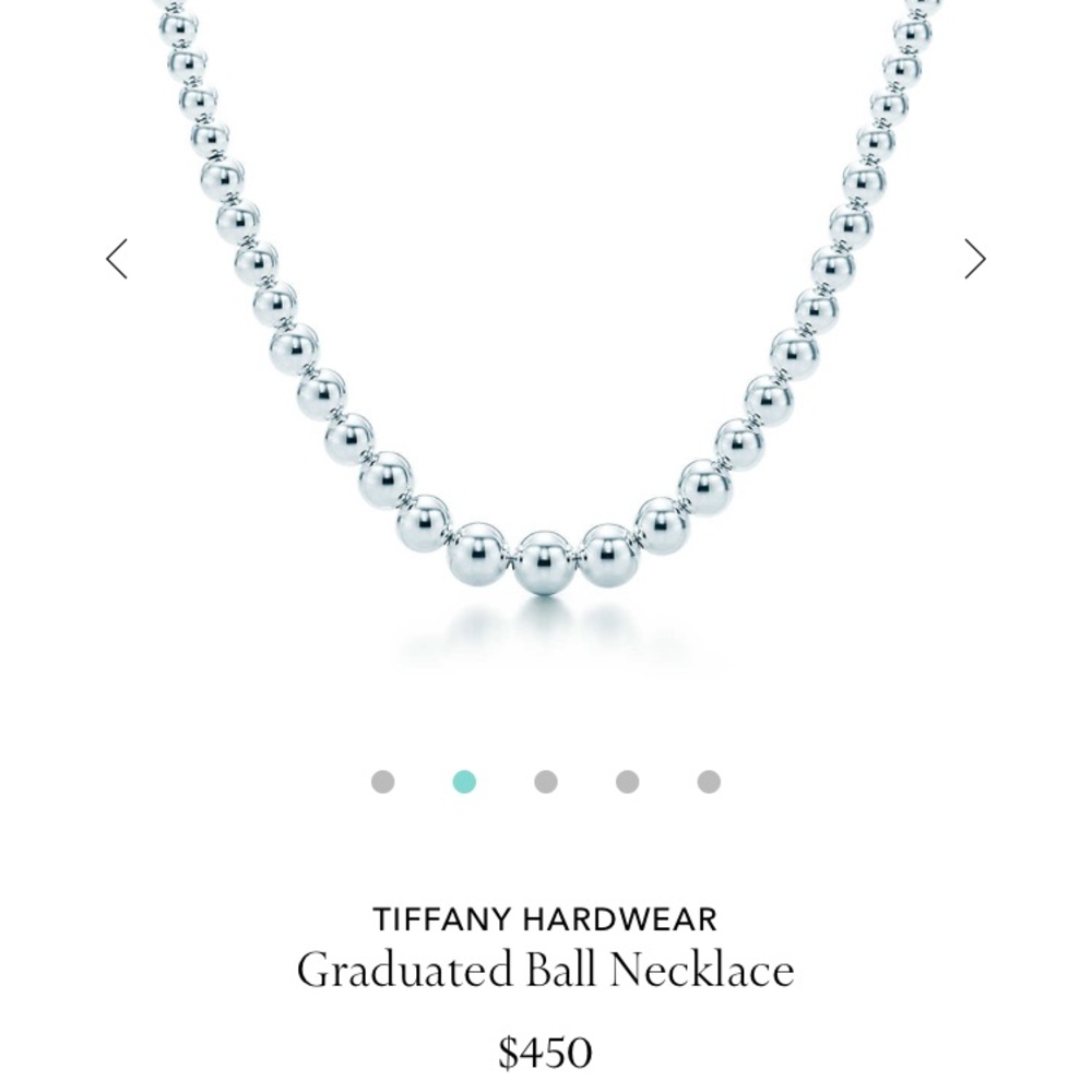 Tiffany HardWear Graduated Ball Necklace